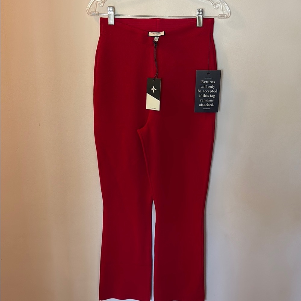 Tuckernuck Bold Red Knit pants
